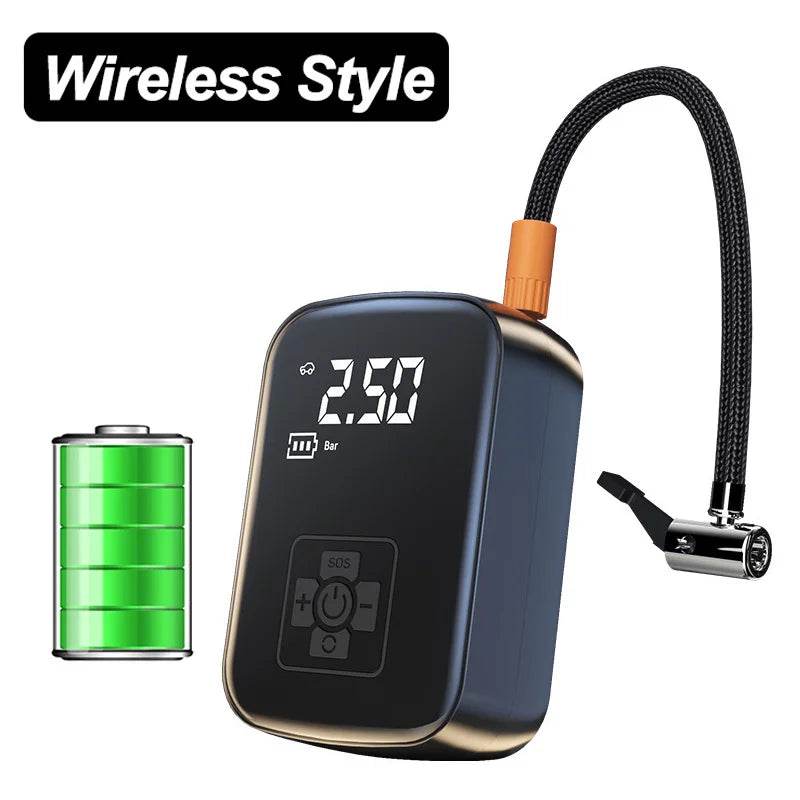 Portable Wireless Tire Inflator Pump – The Ultimate 12V Air Compressor - My Store