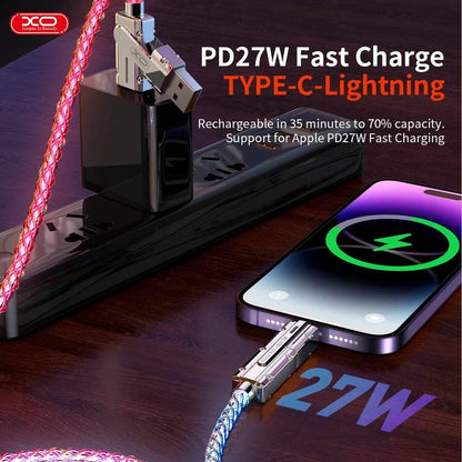 60W 4 in 1 Multi-function Mobile Phone Data Cable PD Fast Charging Cable Charger for Huawei Xiaomi iPhone - My Store