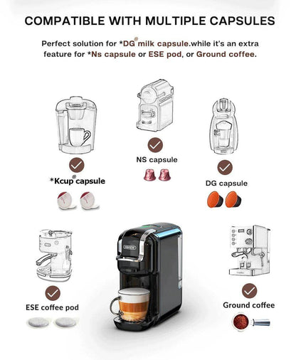 HiBREW 5-in-1 Multi Capsule Coffee Machine - My Store