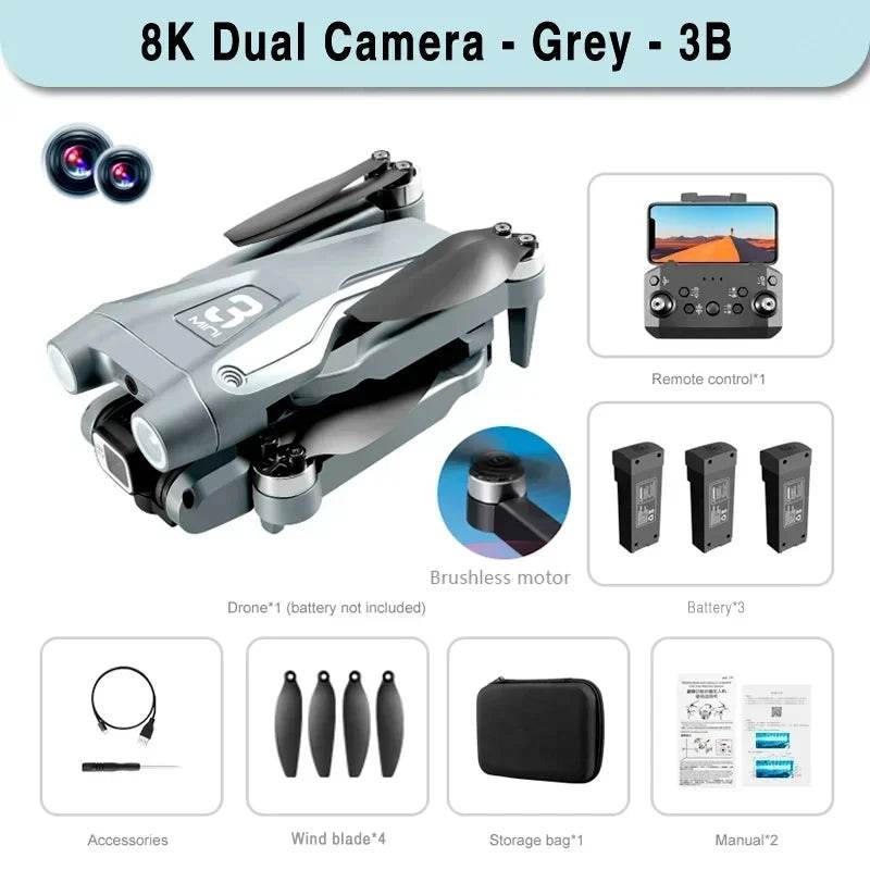 Z908 Pro Max GPS Drone with 8K HD Dual Camera - My Store