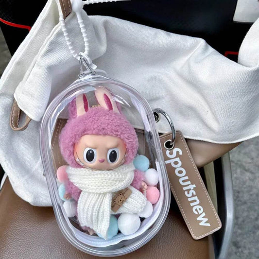 Clear Protective Display Bag for Labubu - My Store
