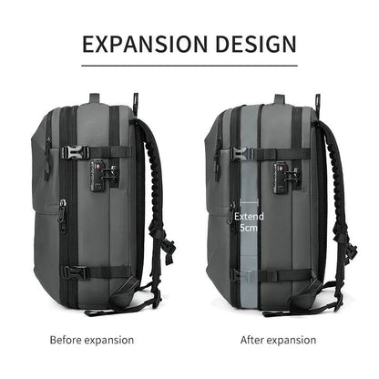 Travel Backpack with Vacuum Compression - 17 Inch Laptop Backpack for Business, School - My Store