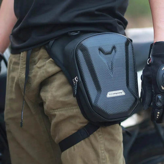 Rugged Motorcycle Waist Bag with Waterproof Hard Shell Protection - My Store