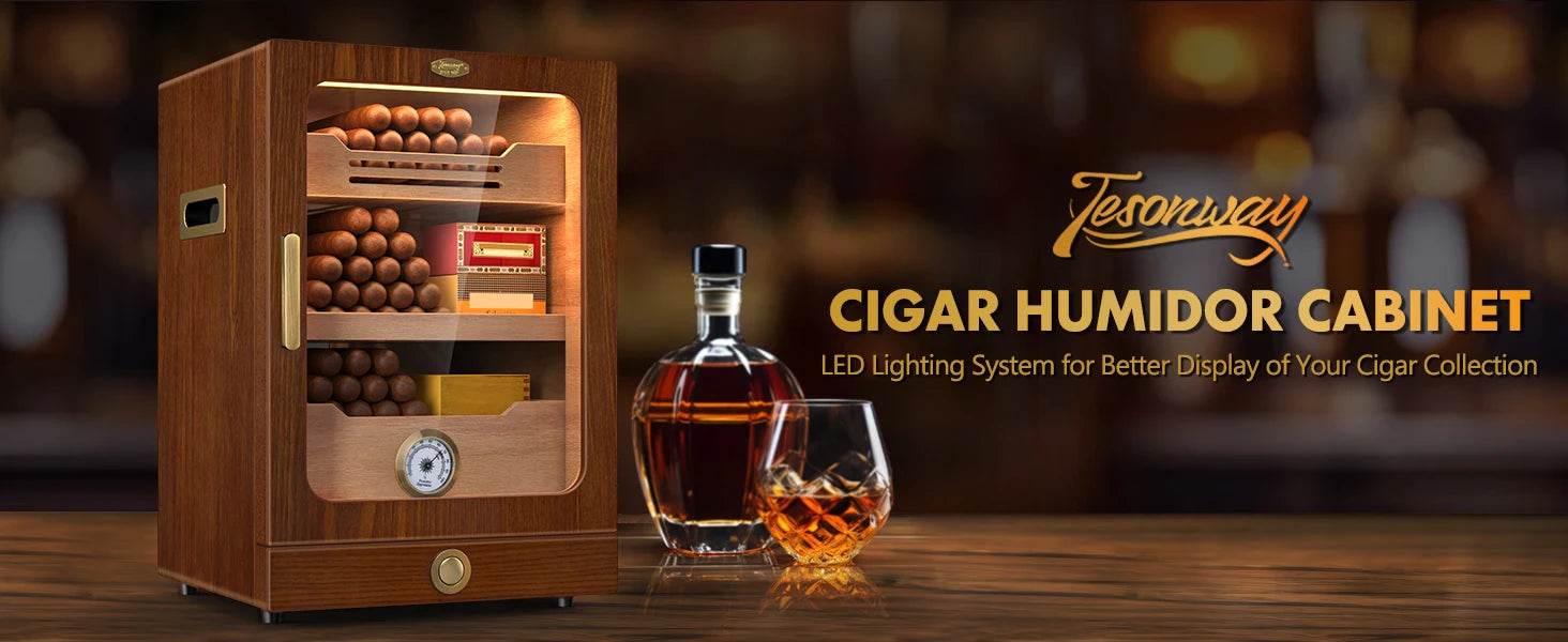 Desktop Cigar Humidor Cabinet - My Store