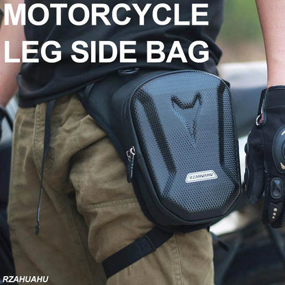Rugged Motorcycle Waist Bag with Waterproof Hard Shell Protection - My Store