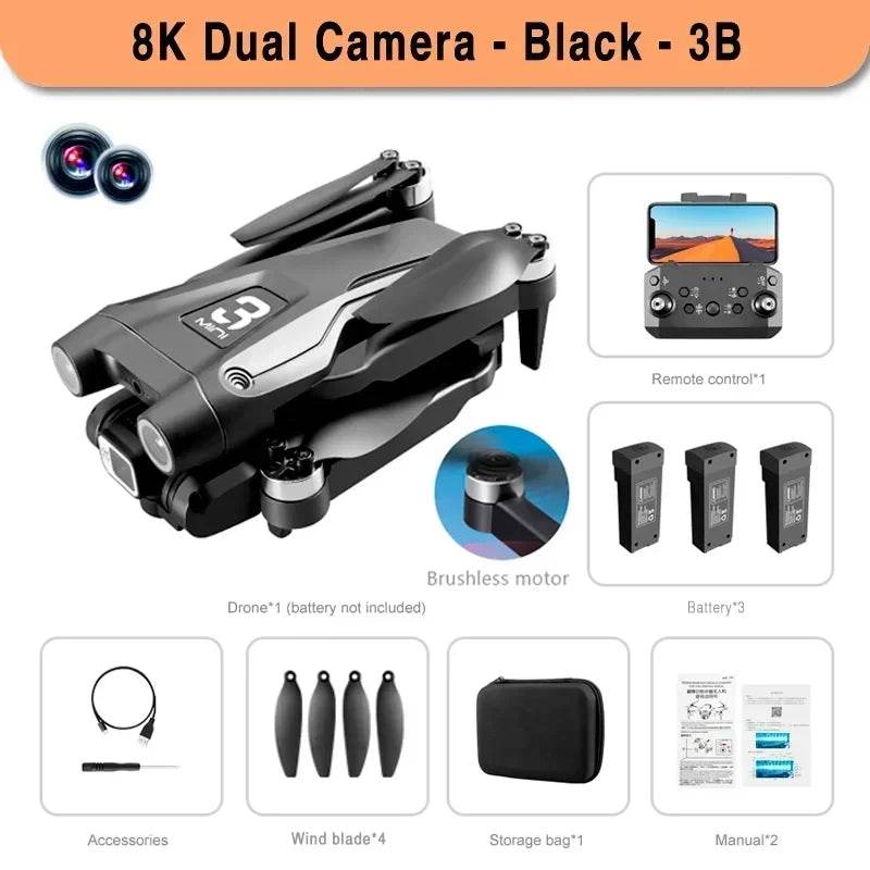 Z908 Pro Max GPS Drone with 8K HD Dual Camera - My Store