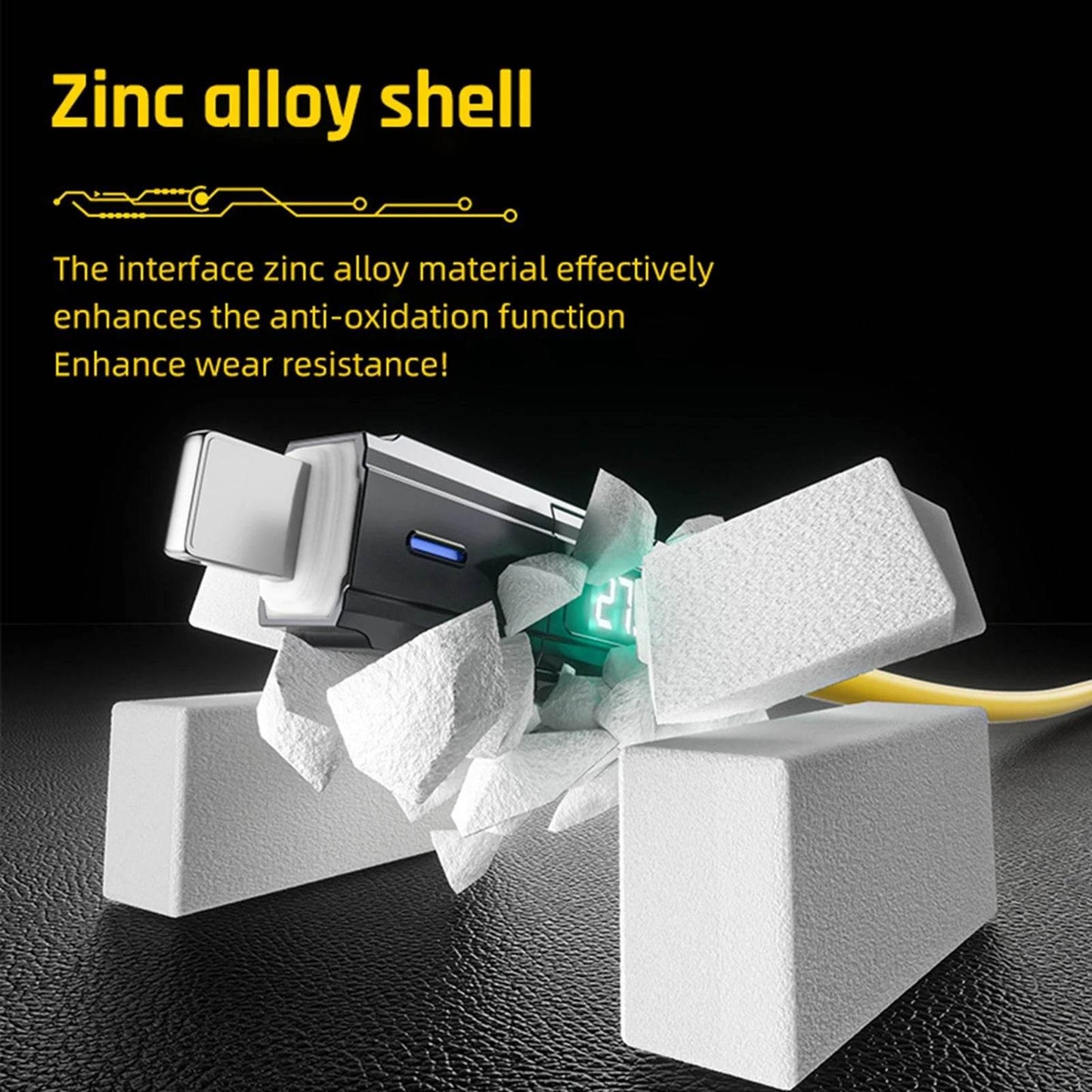 4-in-1 Fast Charging Cable For iPhone 16 15 14 13 12 Pro Max iPad LED Display Silicone Data Sync Cable For Samsung S24 S23 Ultra - My Store