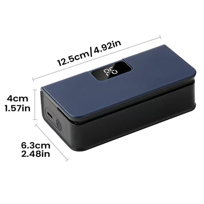 Portable Magnetic Bag Sealer - Rechargeable 6-Level Heat Sealer for Snacks & Fridge Storage