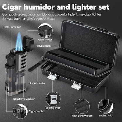 Portable Travel Cigar Humidor - My Store