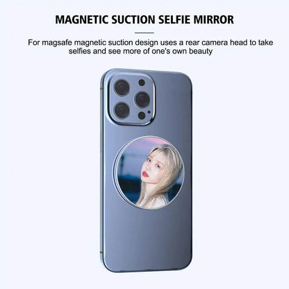 Magnetic Selfie Mirror for iPhone – Perfect Camera Accessory for Stunning Selfies and Vlogging - My Store