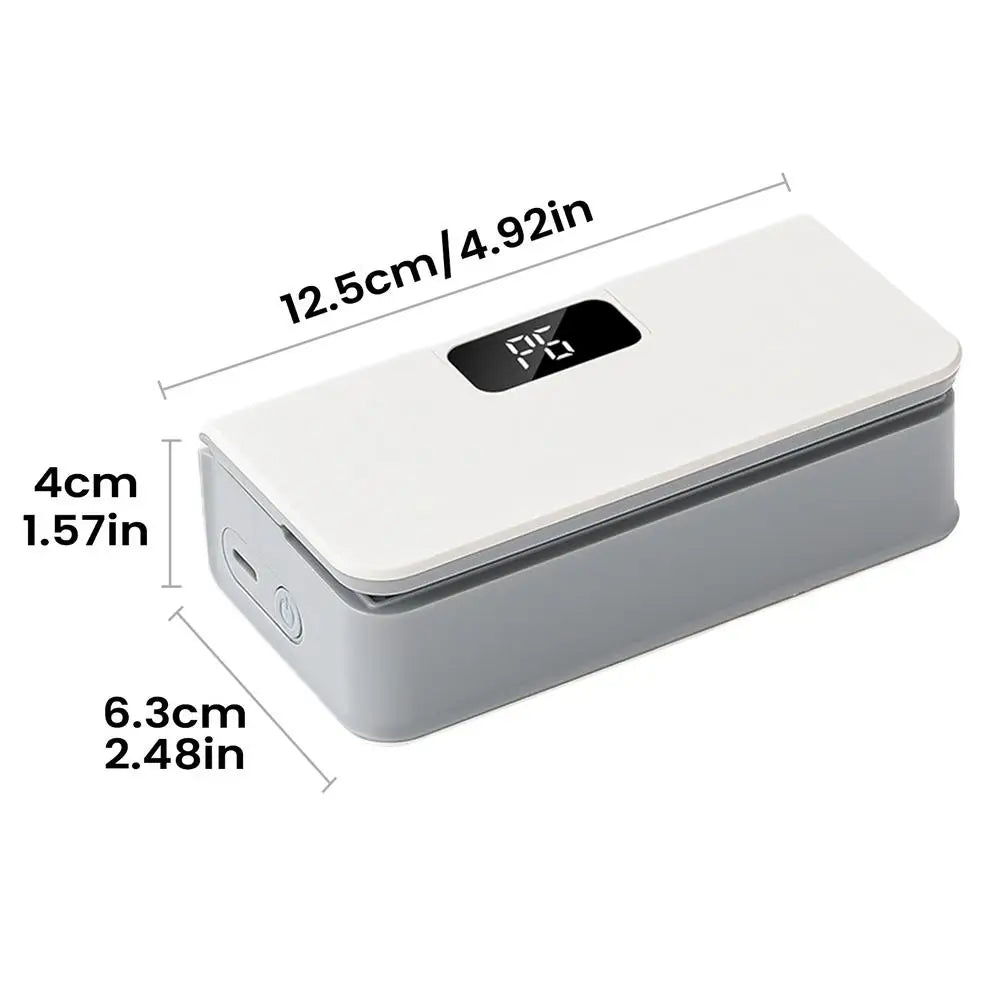 Portable Magnetic Bag Sealer - Rechargeable 6-Level Heat Sealer for Snacks & Fridge Storage