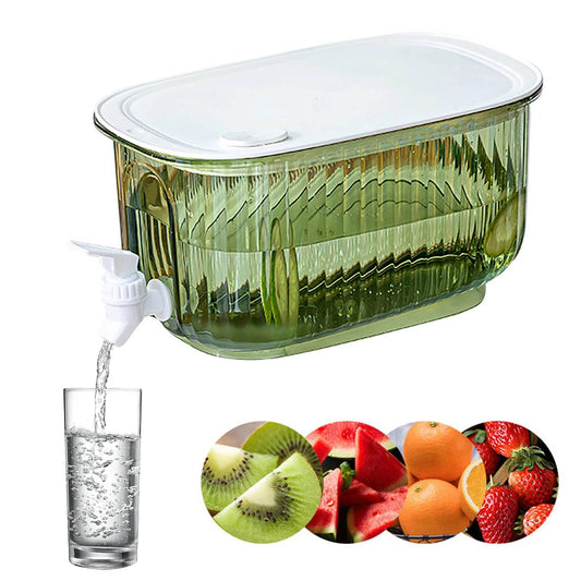 Large Capacity 4L Refrigerator Cold Beverage Dispenser with Faucet - My Store