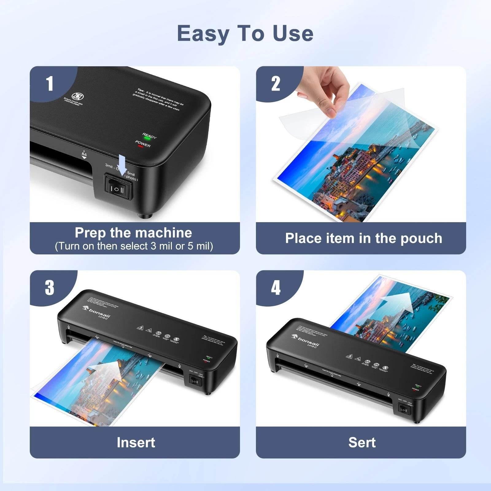 Effortless Thermal Laminator for Home and Office Use - My Store
