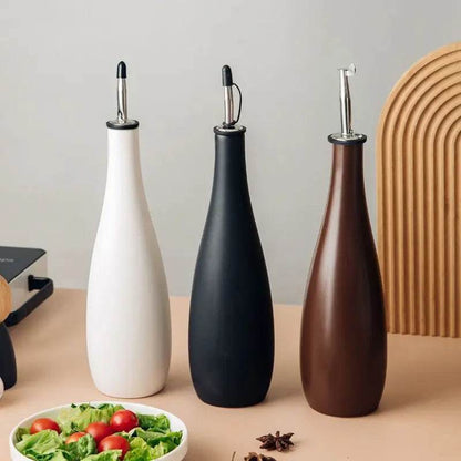 Japanese Kitchen Seasoning Bottle | Ceramic Oil and Soy Sauce Dispenser - My Store