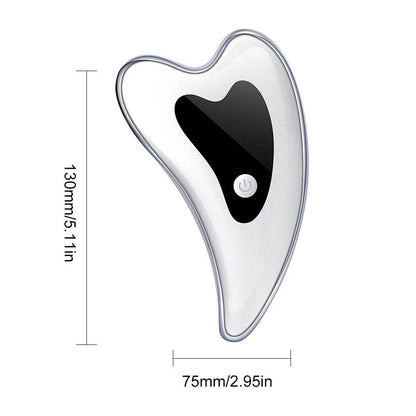Electric Guasha Scraper Board Microcurrent Face Massager for Wrinkle Reduction and Skin Firming - My Store