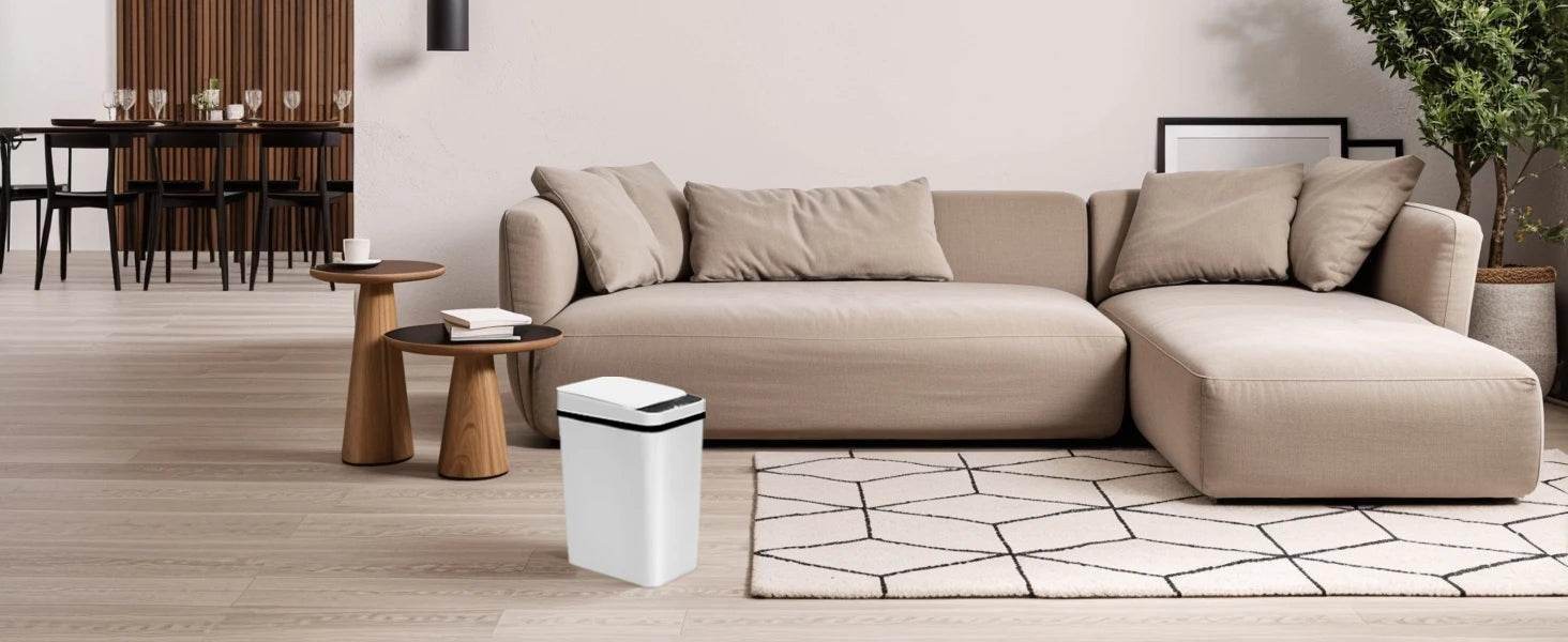 2 Pack 12L Motion Sensor Automatic Trash Cans for Bathroom and Bedroom - My Store