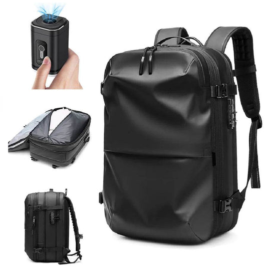 Travel Backpack with Vacuum Compression - 17 Inch Laptop Backpack for Business, School - My Store