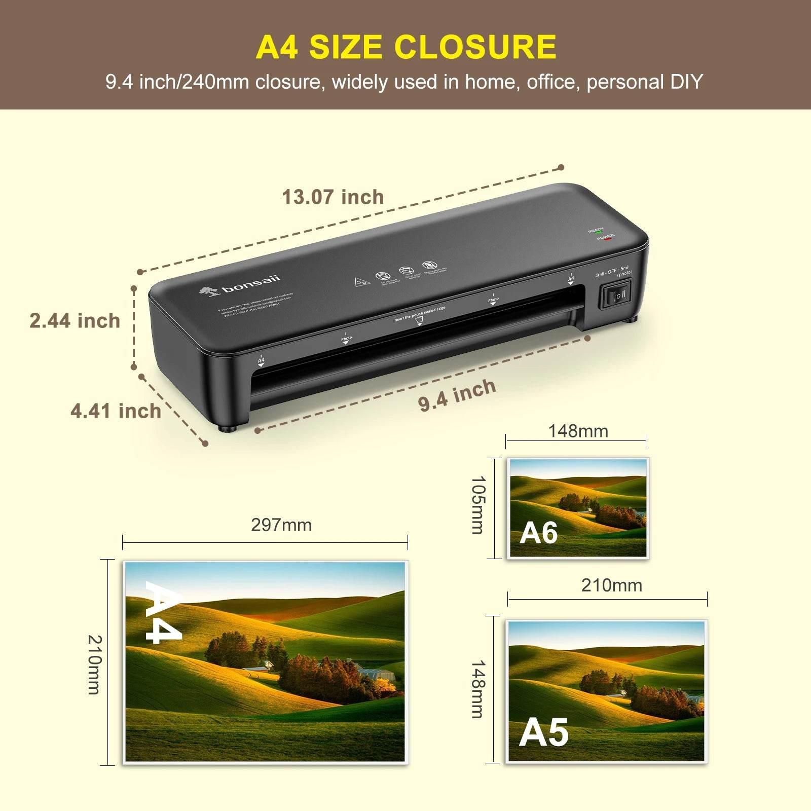 Effortless Thermal Laminator for Home and Office Use - My Store
