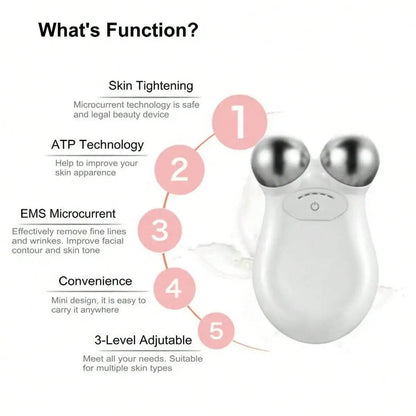Microcurrent Facial Toning Massager for Anti-Aging and Eye Wrinkle Removal - My Store