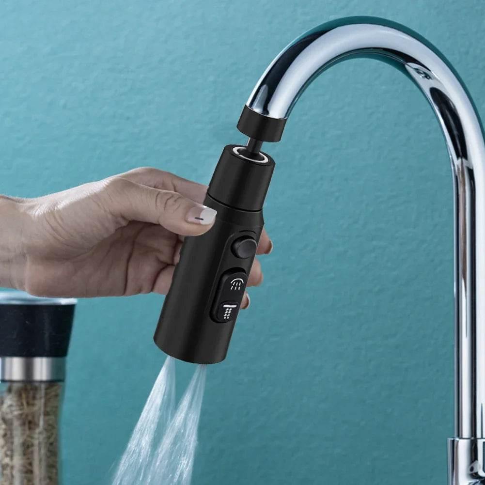 360 Degree Rotatable Faucet Extender Kitchen Faucet Aerator 3 Modes Sink Water Faucet Extender Saving Water Tap Nozzle for Sink - My Store