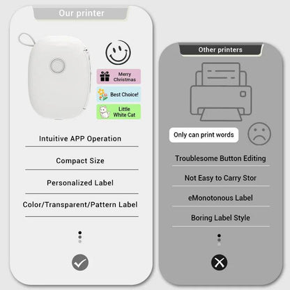 Mini Portable Thermal Printer for home & office - My Store