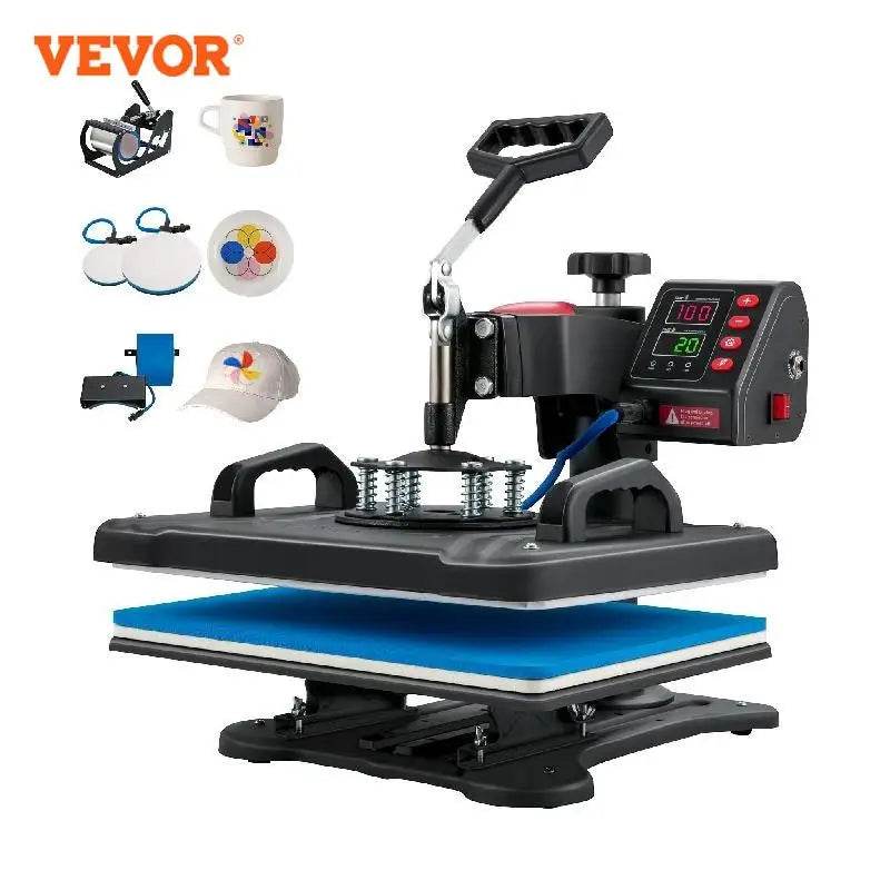Multi-Functional 5-in-1 Clamshell Heat Press Machine - My Store