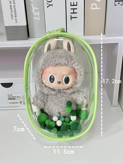 Clear Protective Display Bag for Labubu - My Store