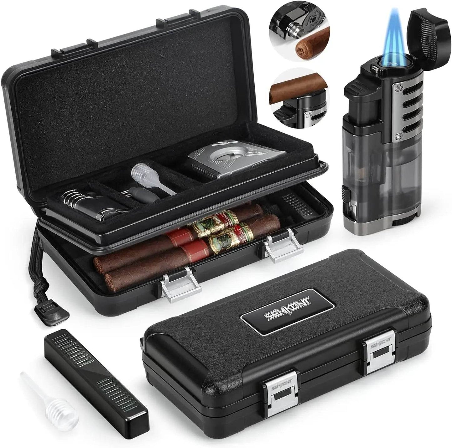 Portable Travel Cigar Humidor - My Store