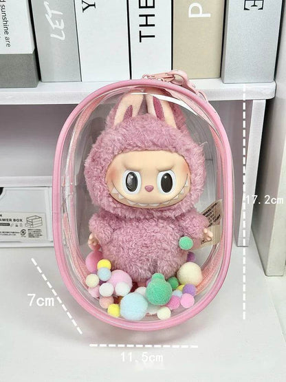 Clear Protective Display Bag for Labubu - My Store