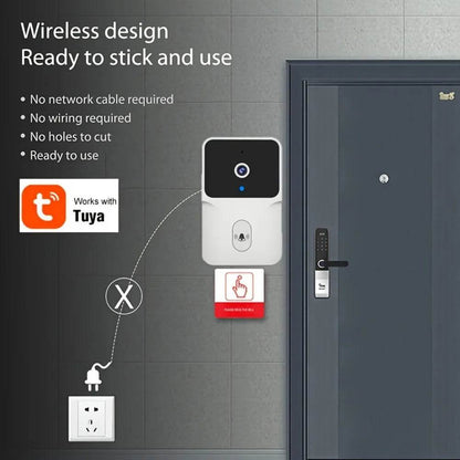Smart HD Wireless Video Doorbell for Enhanced Home Security - My Store