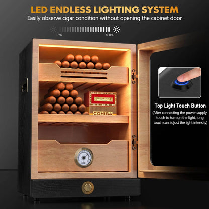 Desktop Cigar Humidor Cabinet - My Store