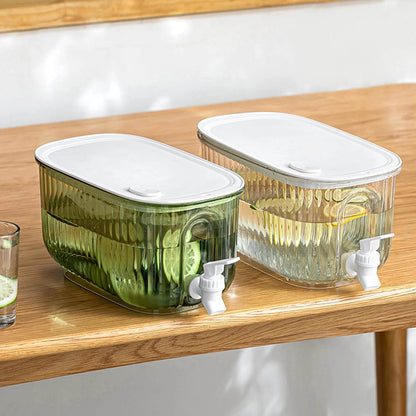 Large Capacity 4L Refrigerator Cold Beverage Dispenser with Faucet - My Store