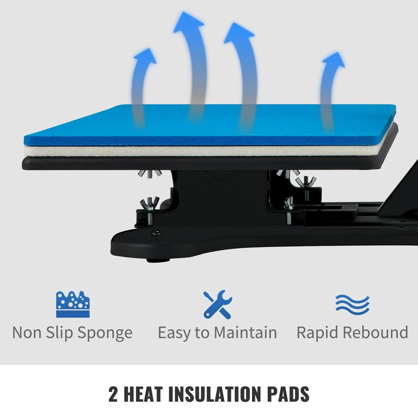 Multi-Functional 5-in-1 Clamshell Heat Press Machine - My Store