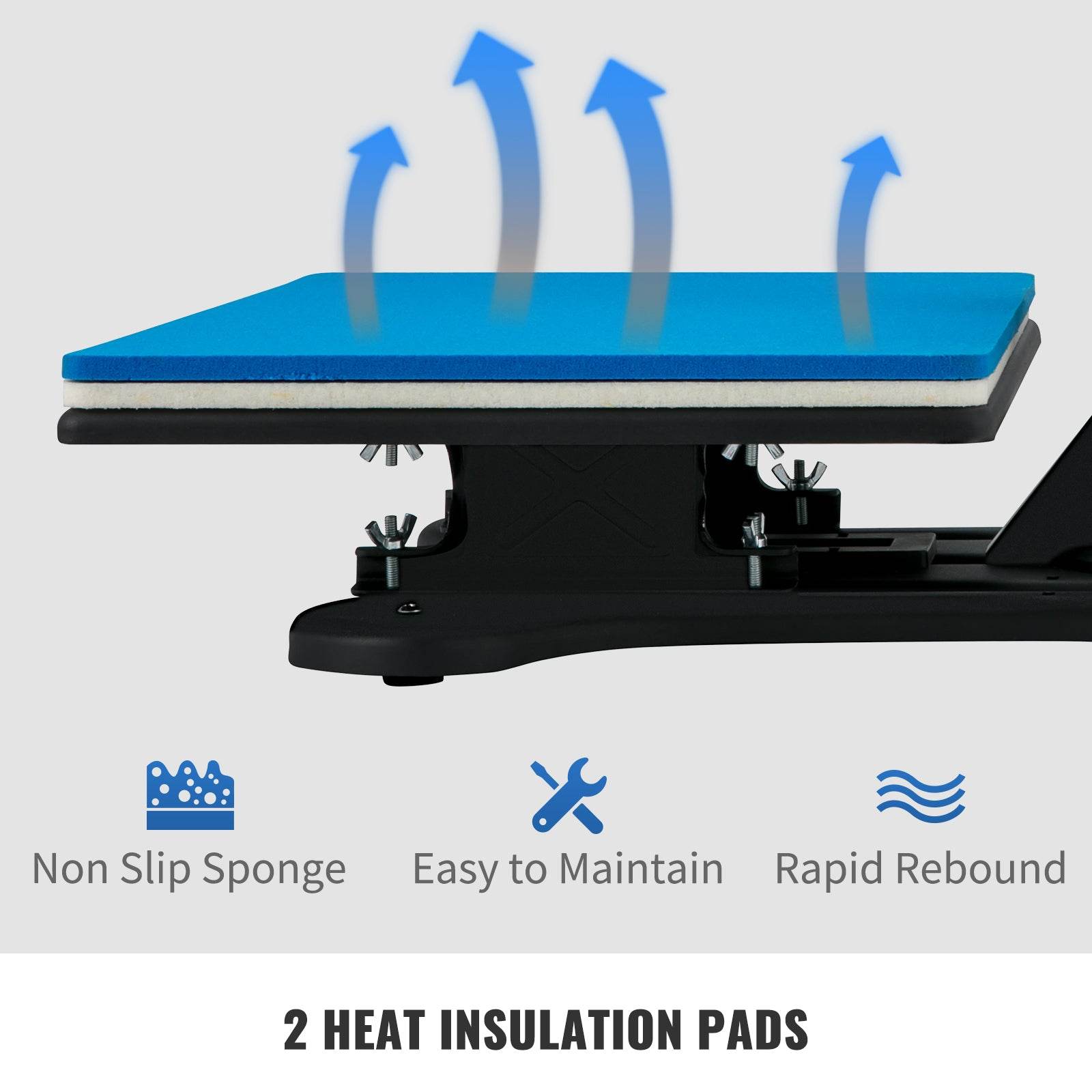Multi-Functional 5-in-1 Clamshell Heat Press Machine - My Store