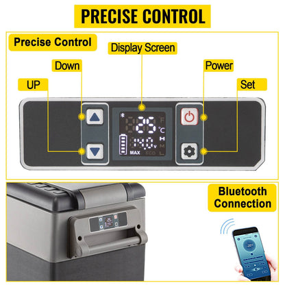 Portable Car Refrigerator Freezer for Camping and Travel - My Store